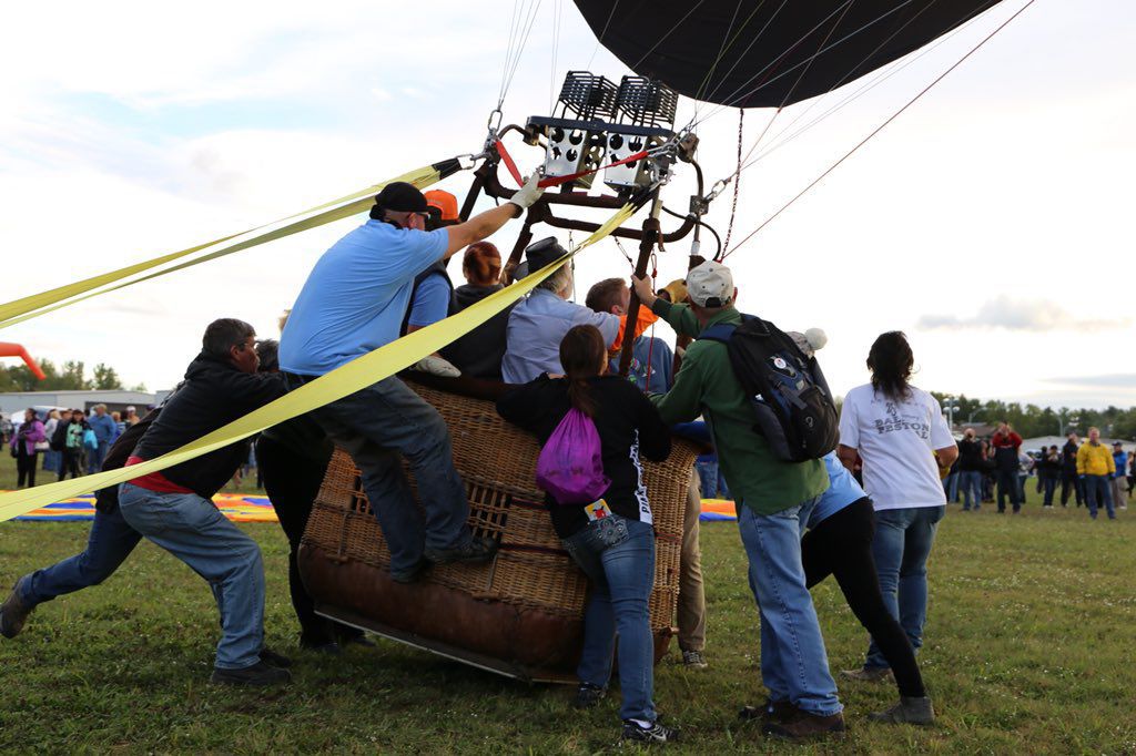Adirondack Balloon Festival Saturday morning